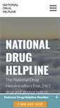 Mobile Screenshot of drughelpline.org