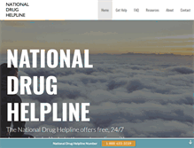 Tablet Screenshot of drughelpline.org